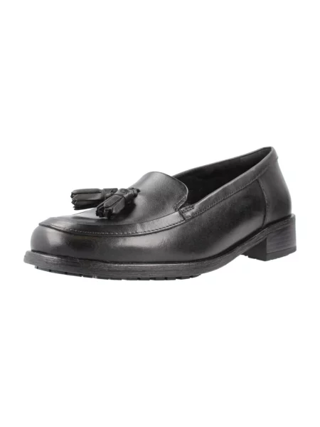Loafersy Clarks czarne