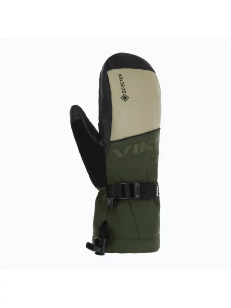 Rękawice narciarskie Viking Hudson Gore-Tex Mitten zielone
