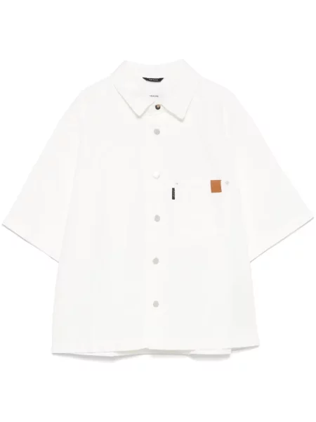 Cămașă Haikure din țesătură twill alb