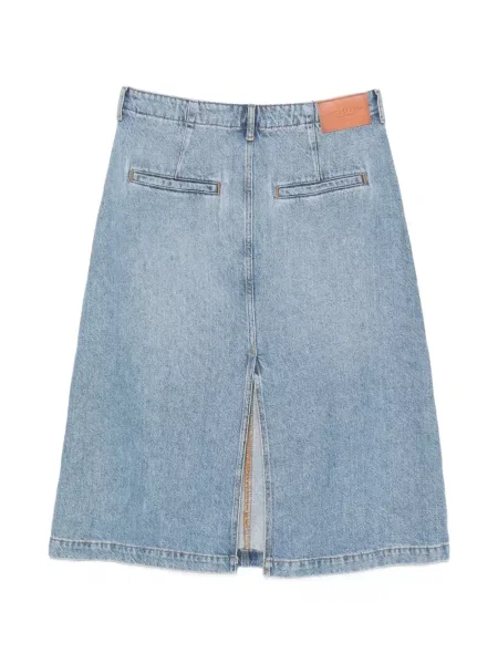 Fustă din denim Marc O'polo albastru