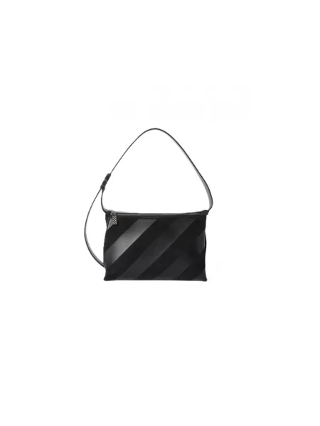 Off-White torebka crossbody skórzana biała