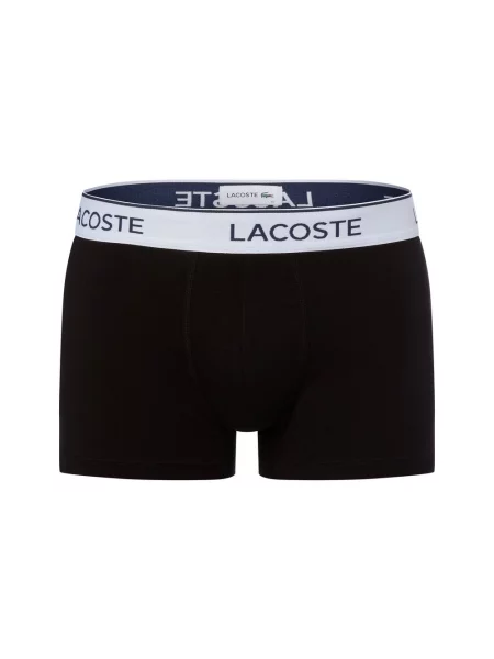 Lacoste Spodnie w Mężczyźni jednolity S czarny