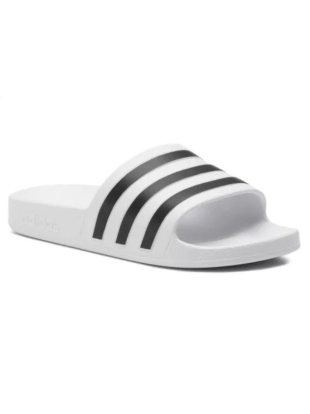 Papuci Adidas alb
