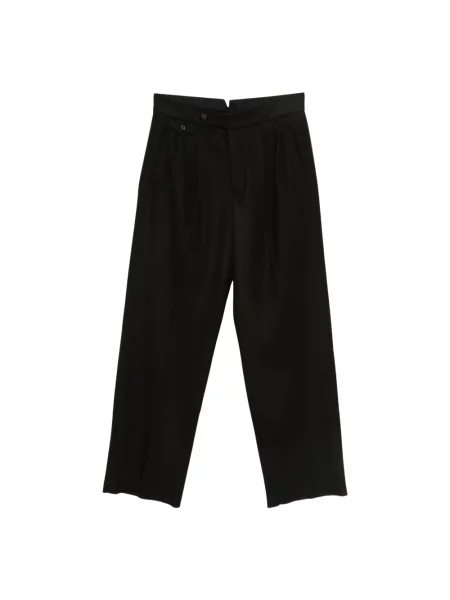 Spodnie Emporio Armani szare