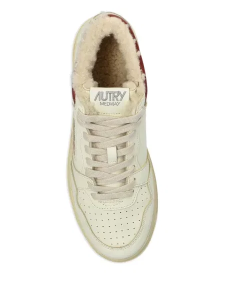 Sneakersy Autry skórzane białe