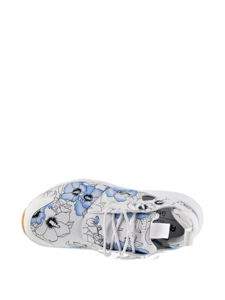 Sneakerși Reebok cu model floral alb