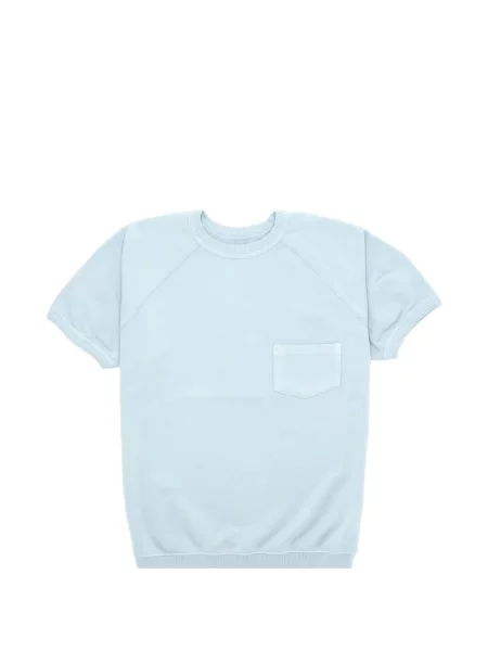 Scurt tricou Fortela din jerseu albastru