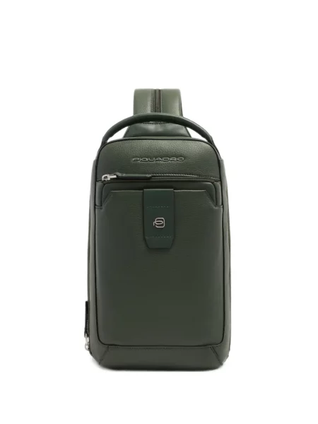Rucsac Piquadro cu autograf verde