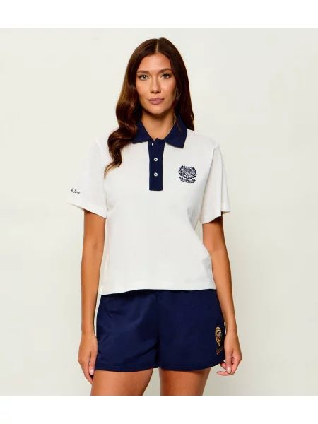 Tricou polo Polo Ralph Lauren alb