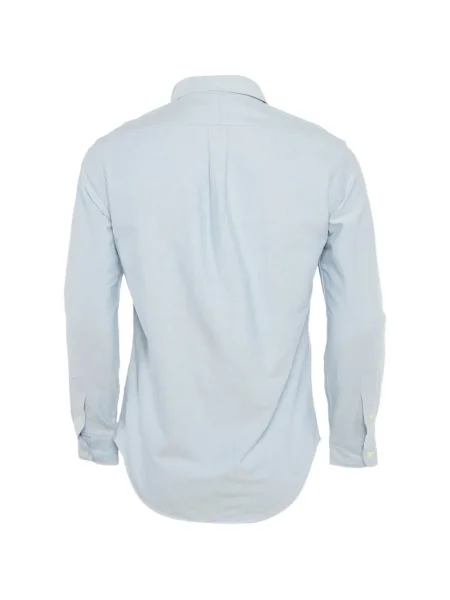 Haftowany dzianinowy garnitur Polo Ralph Lauren niebieski