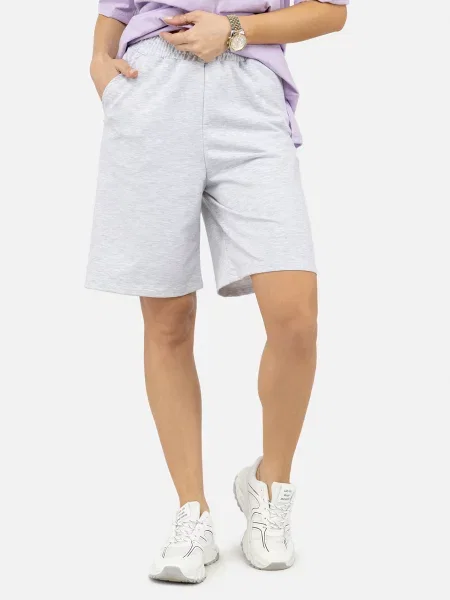 Шорти спортивні YUKI бавовна/поліестер сірий