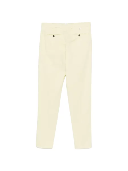 Pantaloni Pt Torino plisate galben