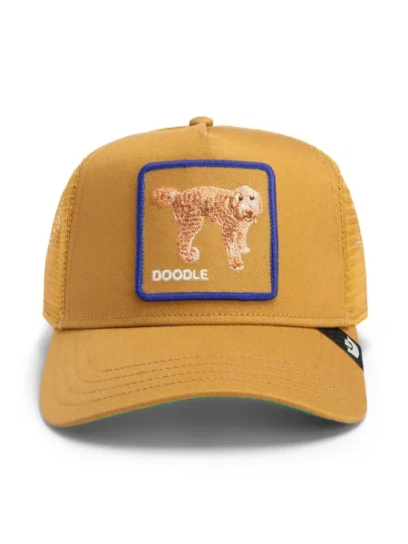 Goorin Bros шапка trucker Shadow Golden Doodle жълто