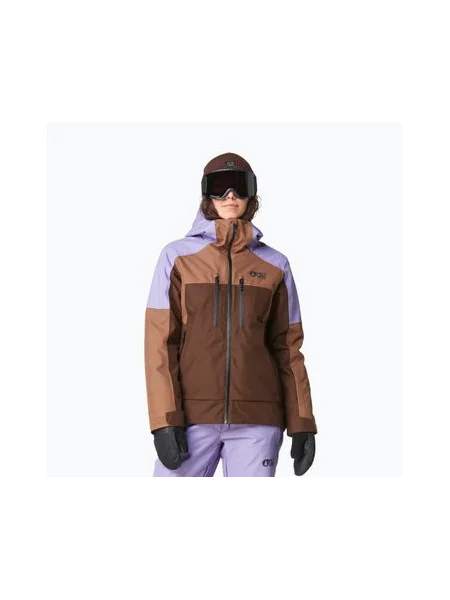 Лижна куртка Picture Exa пейслі / какао / цикорій