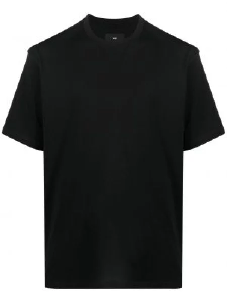 Scurt tricou Y-3 cu imagine negru