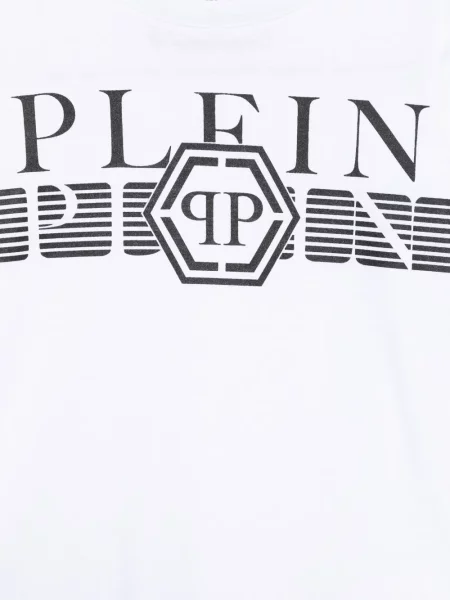 Koszulka dziecięca Philipp Plein biała