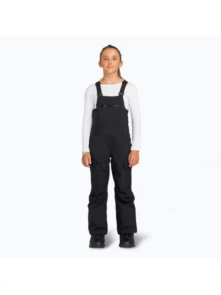 Детски панталони за сноуборд ROXY Non Stop Bib Girl true black черно