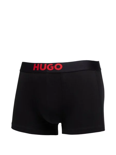 Τέντωμα κάλτσες Hugo με αυτόγραφο μαύρο