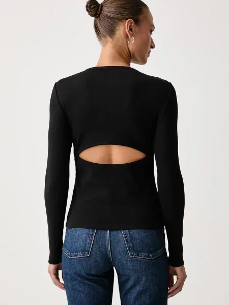 Calvin Klein Jeans Bluză Sensual negru