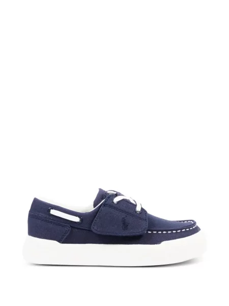 Mokasyny dziecięce Polo Ralph Lauren niebieskie