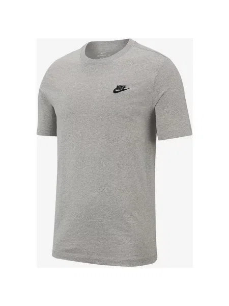 Koszulka damska Nike Sportswear krótki rękaw szary logo S czarny