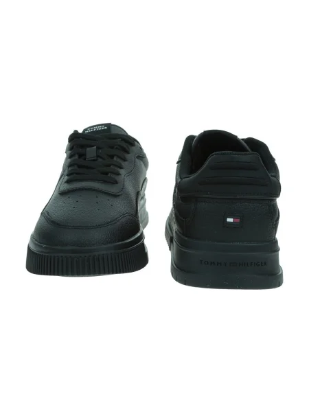 Pantofi Tommy Hilfiger cu dungi negru