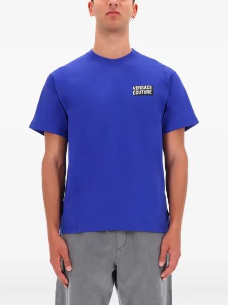 Tricou Versace Jeans Couture albastru
