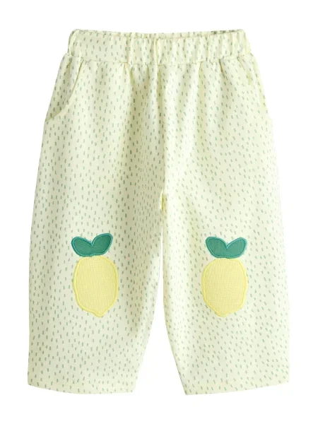 Next Pantaloni deschis / verde deschis galben