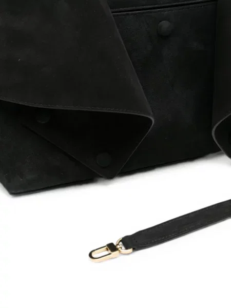 Geantă shopper Toteme din piele negru