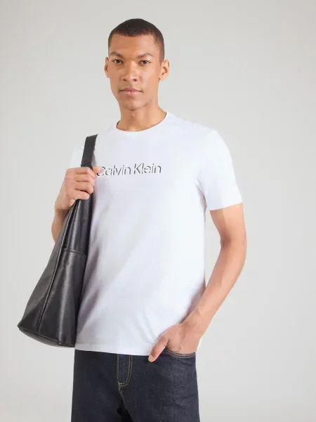 Calvin Klein Tricou SS EU alb