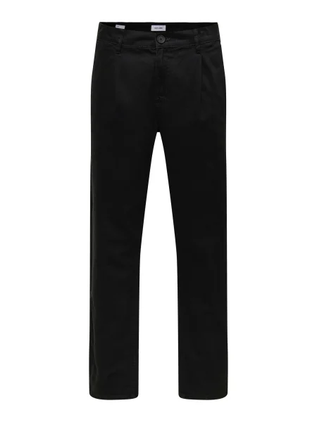 Only & Sons Pantaloni cutați ONSBOLOGNA' negru