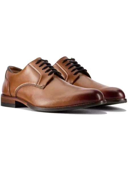 Čipkované tenisky Clarks hnedá