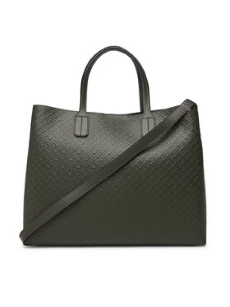 Tommy Hilfiger Rankinė Th Icon Satchel Mono Chaki