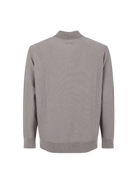 Sweter Drumohr szary