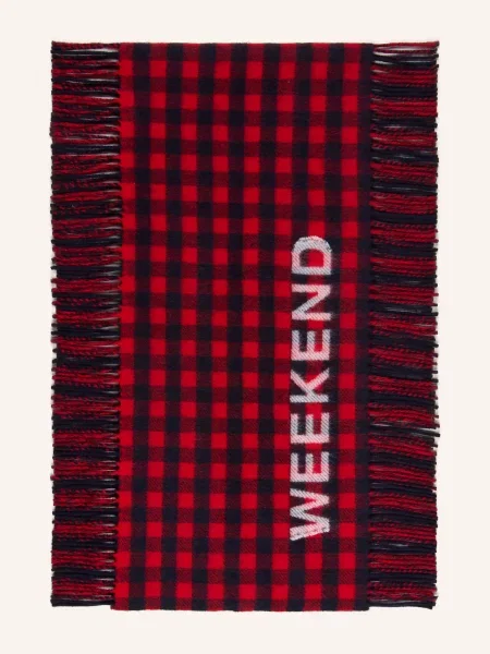 Šál Weekend Max Mara bílý