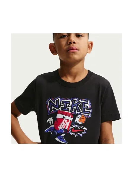 Tricou copii Nike negru