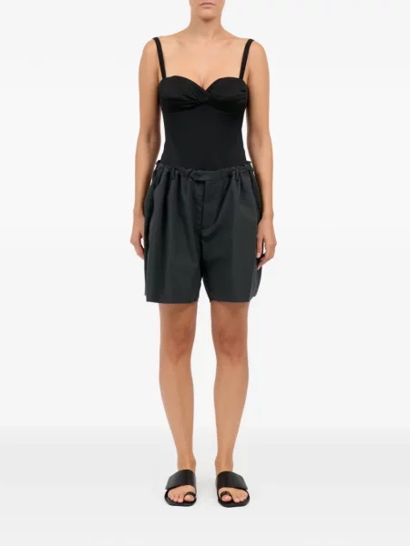 Pantaloni scurți Mm6 Maison Margiela gri