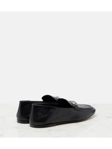 Pantofi loafer Gucci din piele negru