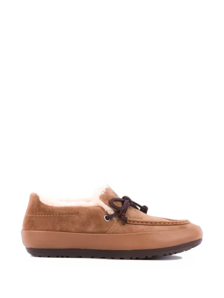 Pantofi loafer Ugg din piele de căprioară maro