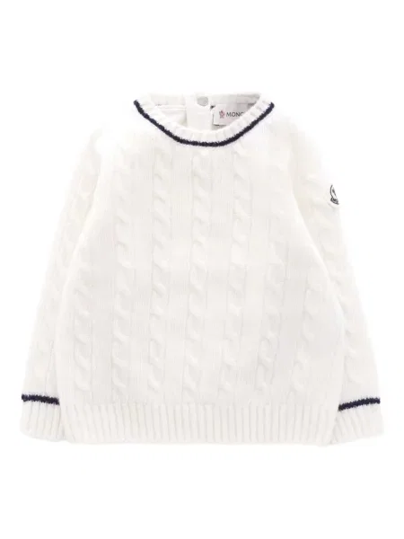 Dětské svetr Moncler Enfant bílý