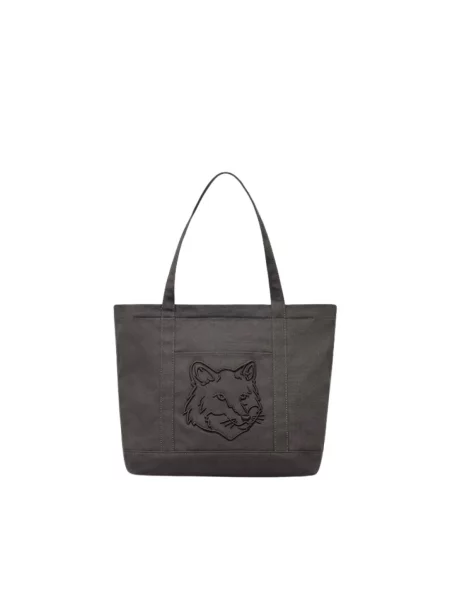 Torebka Maison Kitsune szara