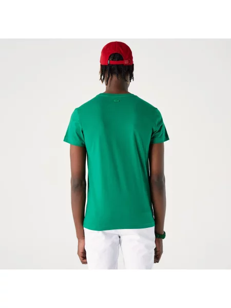 Футболка Lacoste зеленая