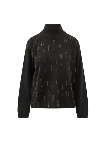 Sweter Fabiana Filippi czarny