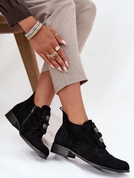 Mocasini Zazoo negru