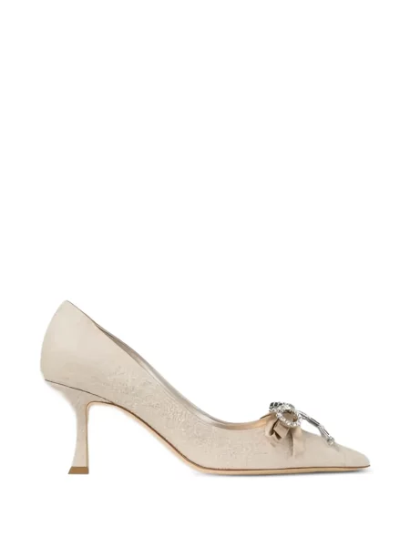 Pantofi cu toc Jimmy Choo cu funde