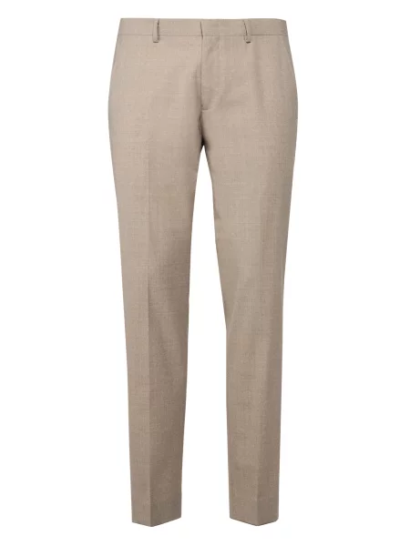 Michael Kors Kalhoty s puky melír béžový