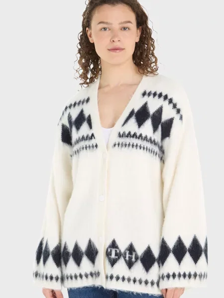 Кардиган Tommy Hilfiger білий