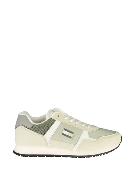 Sneakerși Tommy Hilfiger cu șireturi din dantelă