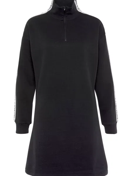 FRENCH CONNECTION Rochie negru alb