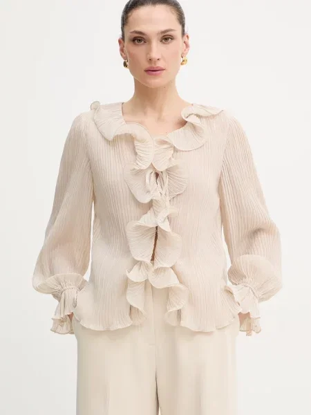 Guess bluză FAYE bej